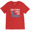 anatomy jokes are cornea V-Neck Tee
