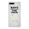 Save The Drama For Your Lama iPhone 7 Plus Case