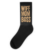 wife mom boss Socks