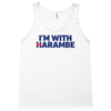 i am with harambe Tank Top