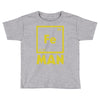 chemical element for iron man Toddler T-shirt