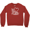 girls fish too only prettier Crewneck Sweatshirt