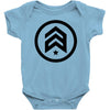analog black new logo Baby Bodysuit