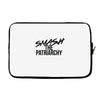 smash the patriarchy Laptop sleeve