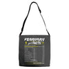February Girl Facts Aquarius Adjustable Strap Totes