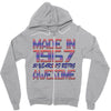 made in 1967 50 years of being awesome Zipper Hoodie