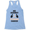 Me Against Uterine Cancer Racerback Tank