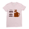 coffee lovers Ladies Fitted T-Shirt