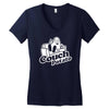 couch potato Women's V-Neck T-Shirt