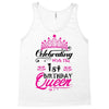 Celebrating With the 1st Birthday Queen Tank Top