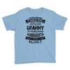 Super Cool Granny Of A Freaking Awesome Granddaughter Youth Tee
