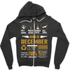 born december multitasking problem solving Zipper Hoodie