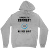 sarcastic comment loading Unisex Hoodie