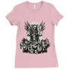 camisa de los muertos Ladies Fitted T-Shirt