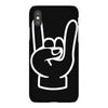 rock and roll throwing horns iPhoneX