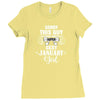 sorry this guy is already taken by a super sexy  january girl Ladies Fitted T-Shirt