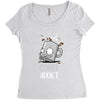 coffee addict Women's Triblend Scoop T-shirt