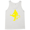 sasquatch guitar gear  funny bigfoot yeti comic monster retro Tank Top