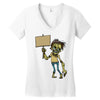 zombies (3) Women's V-Neck T-Shirt