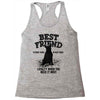 Best Friend Bull Terrier Racerback Tank