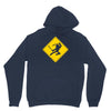 ninja crossing sign Unisex Hoodie