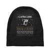 capricorn christmas ugly sweater Baby Beanies