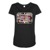 merry christmas Maternity Scoop Neck T-shirt