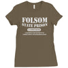 folsom state prison Ladies Fitted T-Shirt