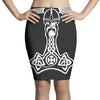 thorshammer mj&ouml;lnir odin wikinger germanen Pencil Skirts