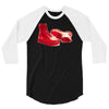 red skinhead bovver boots ideal birthday gift or present 3/4 Sleeve Shirt