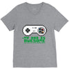 dad retro game V-Neck Tee