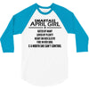 Smartass April Girl 3/4 Sleeve Shirt