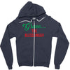 grace the blesssingg!! Zipper Hoodie