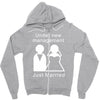under new management   just married Zipper Hoodie