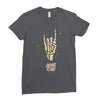 Rock On Ladies Fitted T-Shirt