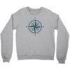 compass sun Crewneck Sweatshirt