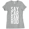 say car ram rod Ladies Fitted T-Shirt