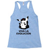 viva la evolucion Racerback Tank