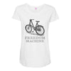 freedom machine Maternity Scoop Neck T-shirt