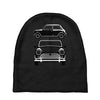 classic mini, ideal birthday gift or birthday present Baby Beanies
