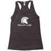 molon labe spartan rifle Racerback Tank