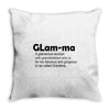 glam ma Throw Pillow