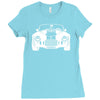 ford shelby ac cobra ac ace car auto classic historic oldtimer Ladies Fitted T-Shirt