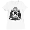 I'm A System Administrator What's Your Superpower Ladies Fitted T-Shirt