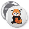 red fox 3 Pin-back button