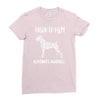 alzheimer's awareness Ladies Fitted T-Shirt