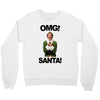 omg santa will ferrell Crewneck Sweatshirt