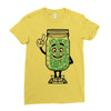 weed Ladies Fitted T-Shirt