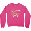 queens are born in july Crewneck Sweatshirt
