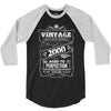 Vintage Aged To Perfection 2000 3/4 Sleeve Shirt